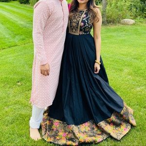 Indian designer traditional dress. Only worn it once.